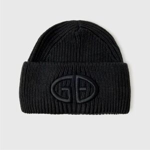 Goldbergh Valerie Beanie Black Worn Twice Ski Hat Apres